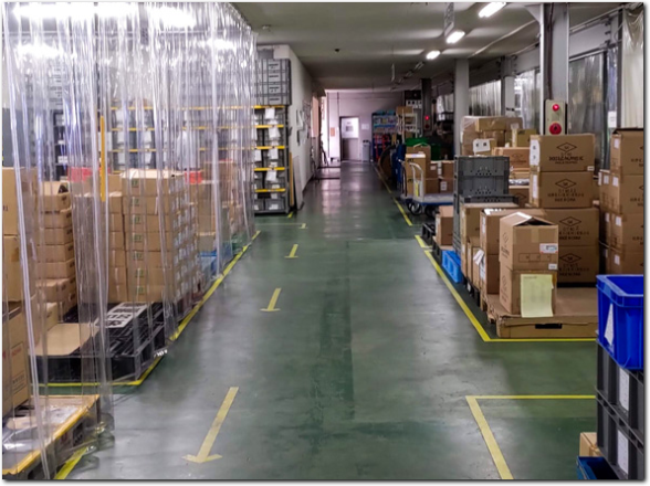 昭興金属株式会社 電子部品事業部 一元化による管理体制