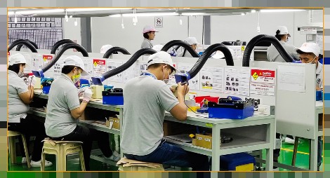 SHOKO ELEC PHILIPPINES INC 最適な工法と最適な製造ラインを構築