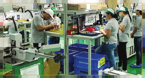 SHOKO ELEC PHILIPPINES INC 最適な工法と最適な製造ラインを構築