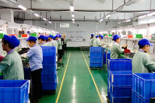 中国工場作業状況