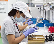 フィリピン工場作業状況